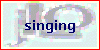 singing